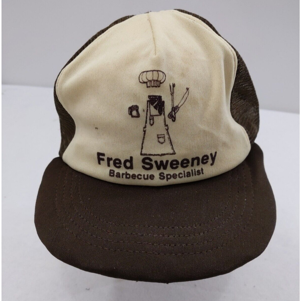 Fred Sweeney Barbecue BBQ Specialist Trucker Hat Mesh Snap Back Adjustable